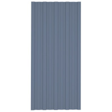 12 db szürke horganyzott acél tetőpanel 100 x 45 cm - utánvéttel vagy ingyenes szállítással