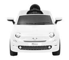 Fiat 500 fehér gyermek elektromos autó - utánvéttel vagy ingyenes szállítással
