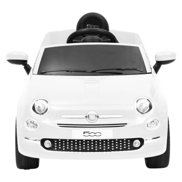 Fiat 500 fehér gyermek elektromos autó - utánvéttel vagy ingyenes szállítással