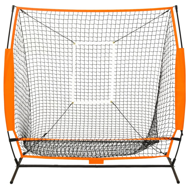 Fekete multisport/baseball gyakorlóháló 174 x 76 x 158,5 cm - utánvéttel vagy ingyenes szállítással