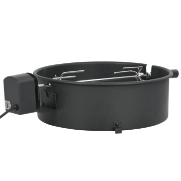 Fekete BBQ grillgyűrű szett 47 cm - utánvéttel vagy ingyenes szállítással