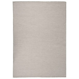 Tópszínű lapos szövésű kültéri szőnyeg 160 x 230 cm - utánvéttel vagy ingyenes szállítással