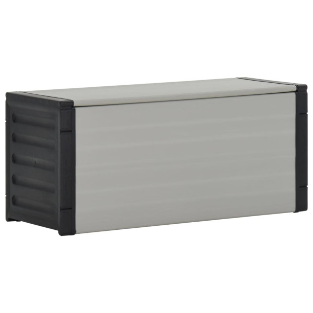 Szürke kerti szemetesláda 85 x 34 x 40 cm - utánvéttel vagy ingyenes szállítással