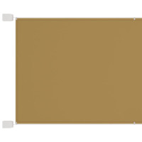 Bézs oxford-szövet függőleges napellenző 60 x 270 cm - utánvéttel vagy ingyenes szállítással