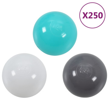 250 db-os színes labdakészlet babamedencéhez - utánvéttel vagy ingyenes szállítással