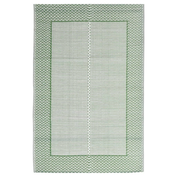 Zöld PP kültéri szőnyeg 120 x 180 cm - utánvéttel vagy ingyenes szállítással