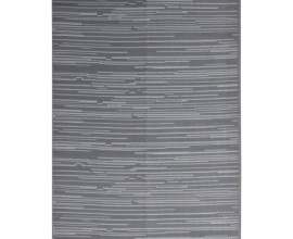 Antracitszürke PP kültéri szőnyeg 140x200 cm - utánvéttel vagy ingyenes szállítással