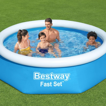 Bestway Fast Set felfújható kerek medence 244 x 66 cm - utánvéttel vagy ingyenes szállítással