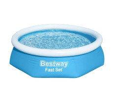 Bestway Fast Set felfújható kerek medence 244 x 66 cm - utánvéttel vagy ingyenes szállítással