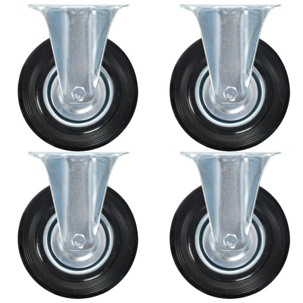 8 darab fix görgő 125 mm - utánvéttel vagy ingyenes szállítással