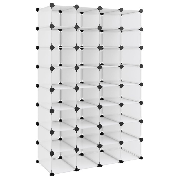 átlátszó polipropilén cipőtartó 93 x 36,5 x 140 cm - utánvéttel vagy ingyenes szállítással