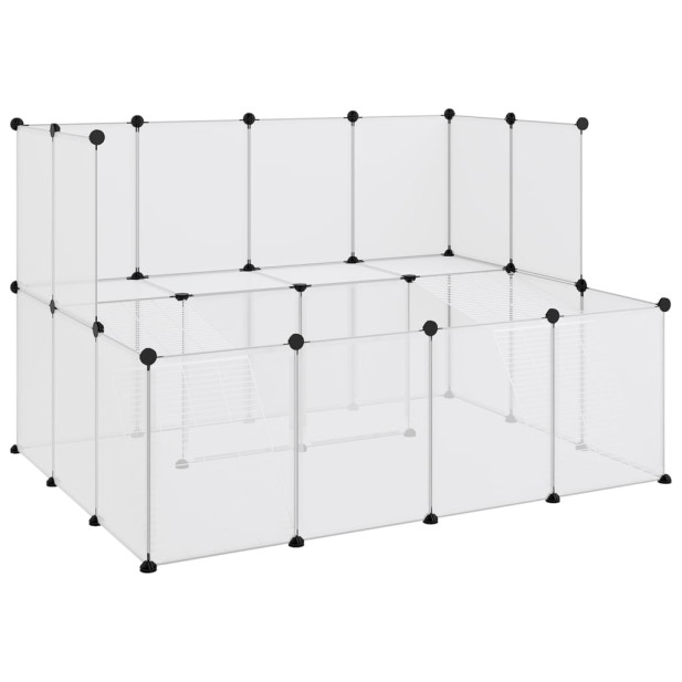 átlátszó polipropilén és acél kisállatketrec 143 x 107 x 93 cm - utánvéttel vagy ingyenes szállítással