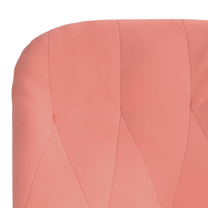 Rózsaszín bársony pihenőfotel - utánvéttel vagy ingyenes szállítással
