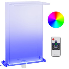 Akril medenceszökőkút RGB LED-ekkel 51 cm - utánvéttel vagy ingyenes szállítással