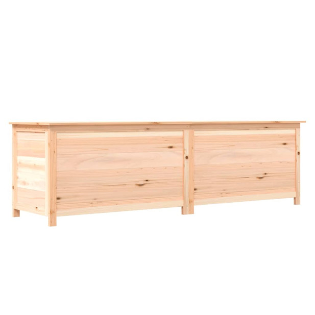 Tömör fenyőfa kültéri párnatartó láda 200 x 50 x 56 cm - utánvéttel vagy ingyenes szállítással