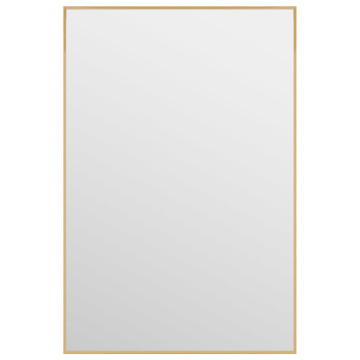Arany üveg és alumínium ajtótükör 40x60 cm - utánvéttel vagy ingyenes szállítással