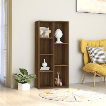 Barna tölgy színű könyvszekrény 50 x 25 x 106 cm - utánvéttel vagy ingyenes szállítással