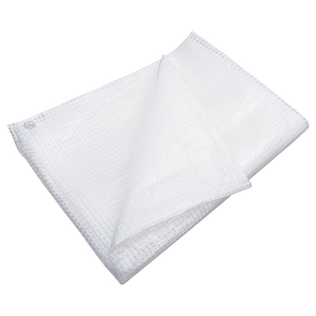 Fehér Leno takaróponyva 140 g/m² 8x12 m - utánvéttel vagy ingyenes szállítással