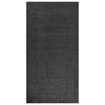 Antracitszürke hosszú szálú bozontos szőnyeg 80 x 150 cm - utánvéttel vagy ingyenes szállítással
