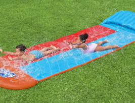 Bestway H2OGO Tsunami Splash Ramp dupla pályás csúszda - utánvéttel vagy ingyenes szállítással