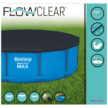 Bestway Flowclear medencetakaró 366 cm - utánvéttel vagy ingyenes szállítással