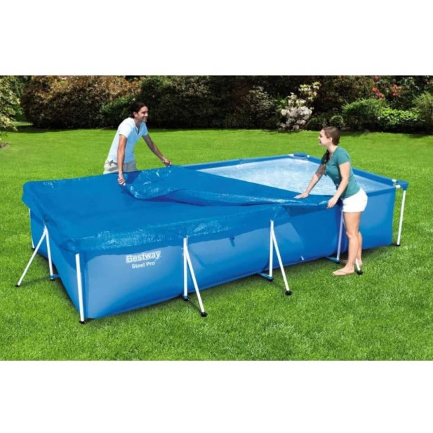 Bestway Flowclear medencetakaró 304 x 205 x 66 cm - utánvéttel vagy ingyenes szállítással