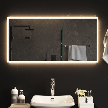 LED-es fürdőszobatükör 50x100 cm - utánvéttel vagy ingyenes szállítással