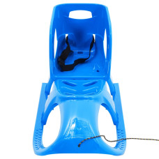 Kék polipropilén szánkó üléssel 102,5 x 40 x 23 cm - utánvéttel vagy ingyenes szállítással