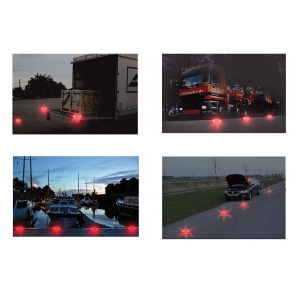 ProPlus 540322 narancssárga figyelmeztető tábla 16 LED-del - utánvéttel vagy ingyenes szállítással