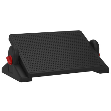 Fekete lábtámasz 50 x 30,5 x 17 cm - utánvéttel vagy ingyenes szállítással
