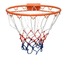 Narancssárga acél kosárlabda gyűrű 39 cm - utánvéttel vagy ingyenes szállítással