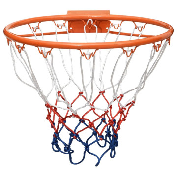 Narancssárga acél kosárlabda gyűrű 39 cm - utánvéttel vagy ingyenes szállítással
