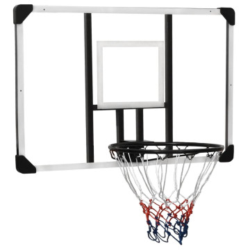 átlátszó polikarbonát kosárlabdapalánk 106 x 69 x 3 cm - utánvéttel vagy ingyenes szállítással