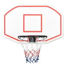 Fehér polietilén kosárlabdapalánk 109 x 71 x 3 cm - utánvéttel vagy ingyenes szállítással