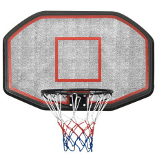 Fekete polietilén kosárlabdapalánk 109 x 71 x 3 cm - utánvéttel vagy ingyenes szállítással