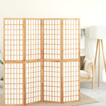 4 paneles japán stílusú összecsukható paraván 160 x 170 cm - utánvéttel vagy ingyenes szállítással