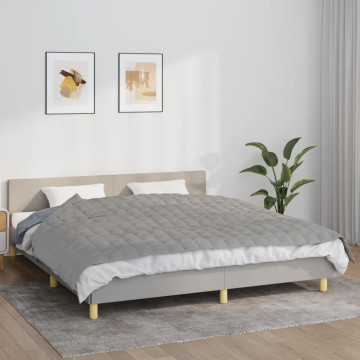 Szürke szövet súlyozott takaró 155 x 220 cm 7 kg - utánvéttel vagy ingyenes szállítással
