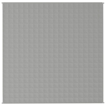 Szürke szövet súlyozott takaró 200 x 200 cm 9 kg - utánvéttel vagy ingyenes szállítással