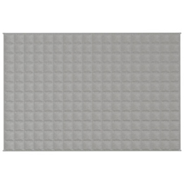 Szürke szövet súlyozott takaró 120 x 180 cm 9 kg - utánvéttel vagy ingyenes szállítással