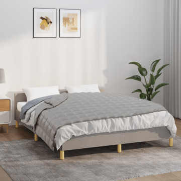 Szürke szövet súlyozott takaró 150 x 200 cm 11 kg - utánvéttel vagy ingyenes szállítással