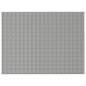 Szürke szövet súlyozott takaró 150 x 200 cm 11 kg - utánvéttel vagy ingyenes szállítással