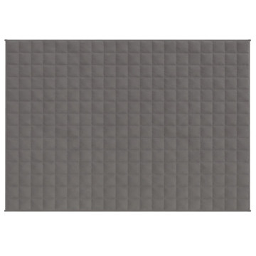 Szürke szövet súlyozott takaró 150 x 200 cm 7 kg - utánvéttel vagy ingyenes szállítással