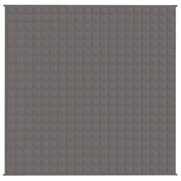 Szürke szövet súlyozott takaró 200 x 200 cm 9 kg - utánvéttel vagy ingyenes szállítással