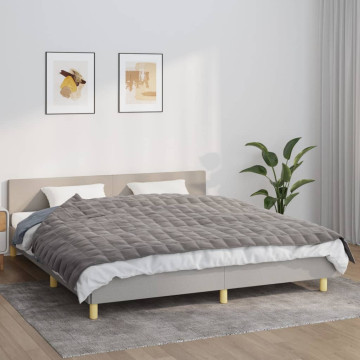 Szürke szövet súlyozott takaró 155 x 220 cm 11 kg - utánvéttel vagy ingyenes szállítással