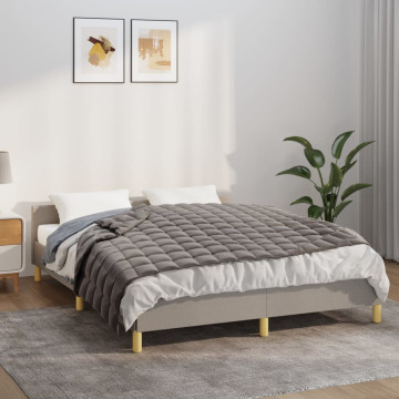 Szürke szövet súlyozott takaró 137 x 200 cm 10 kg - utánvéttel vagy ingyenes szállítással