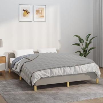 Szürke szövet súlyozott takaró 135 x 200 cm 10 kg - utánvéttel vagy ingyenes szállítással