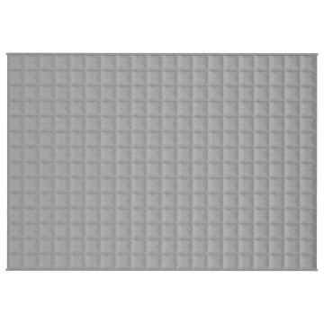 Szürke szövet súlyozott takaró 135 x 200 cm 10 kg - utánvéttel vagy ingyenes szállítással