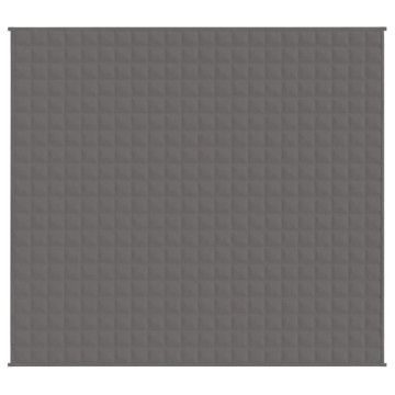 Szürke szövet súlyozott takaró 200 x 220 cm 9 kg - utánvéttel vagy ingyenes szállítással