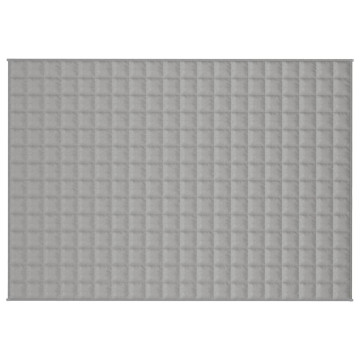 Szürke szövet súlyozott takaró 135 x 200 cm 6 kg - utánvéttel vagy ingyenes szállítással