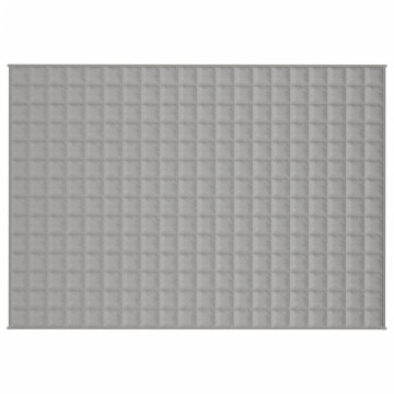 Szürke szövet súlyozott takaró 140 x 200 cm 6 kg - utánvéttel vagy ingyenes szállítással